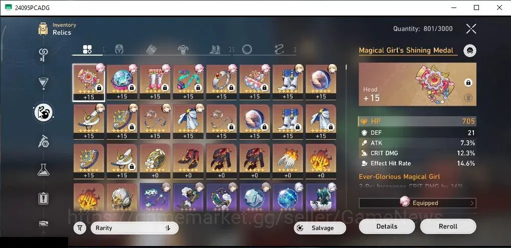 Honkai Star Rail Accounts Asia|TL 45|9 Limited|Castorice,Evanescia,Robin,Dan image 7