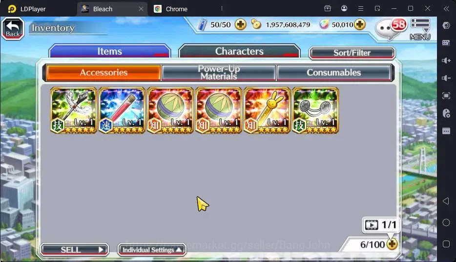 Bleach: Brave Souls Accounts High-End GLOBAL | 50K Orb + Completed Story |Byakuya TYBW24,Rangiku Swimsuit23,Zangetsu 6