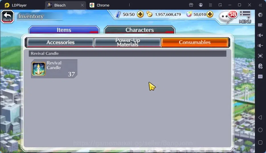 Bleach: Brave Souls Accounts High-End GLOBAL | 50K Orb + Completed Story |Byakuya TYBW24,Rangiku Swimsuit23,Zangetsu 9