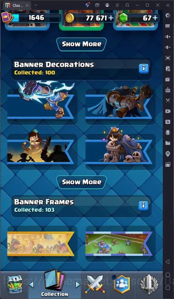Clash Royale Accounts High-End Global |CL 1646|KTL 16|Trophy 13380|13 MAX|8 CHamp|6 Hero|14 Evo|Arena 31|77k Gold|67 18