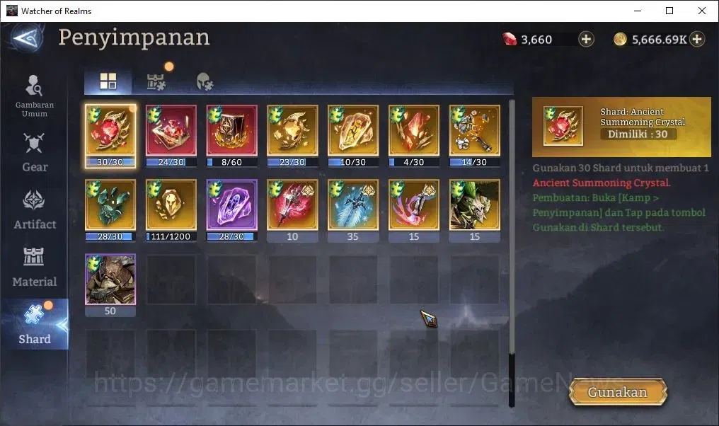 Watcher of Realms Accounts Global 60x|Lv 62|2,6M Power|4 Lord[Valderon,Ezaret image 18