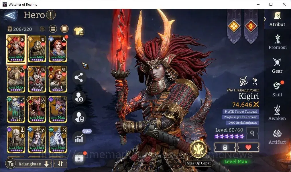 Watcher of Realms Accounts Global 60x|Lv 62|2,6M Power|4 Lord[Valderon,Ezaret image 9