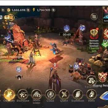 Watcher of Realms End-Game Global 60x|Lv 62|2,6M Power|4 Lord[Valderon,Ezaret image 1