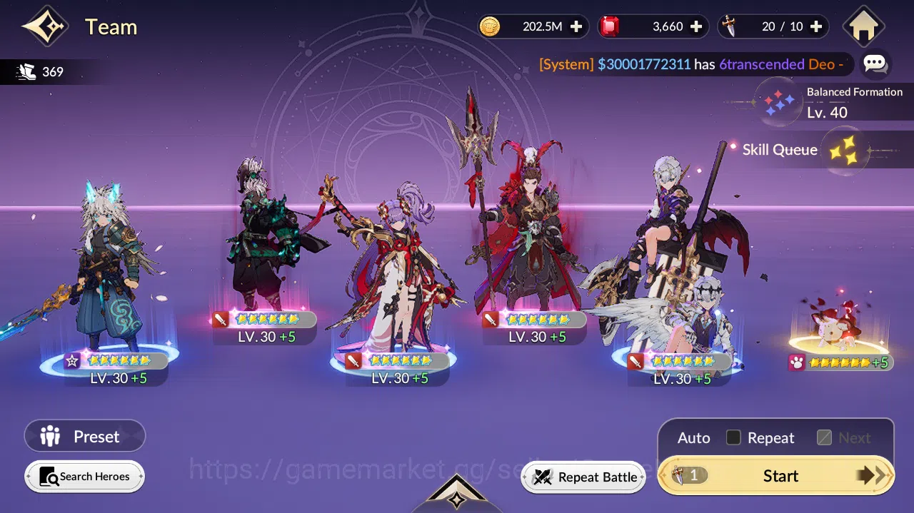 Seven Knights Re:Birth Accounts GLOBAL SEA ENDGAME| Full Ex-7k & 40TC6+ (Freyja,Lu image 12
