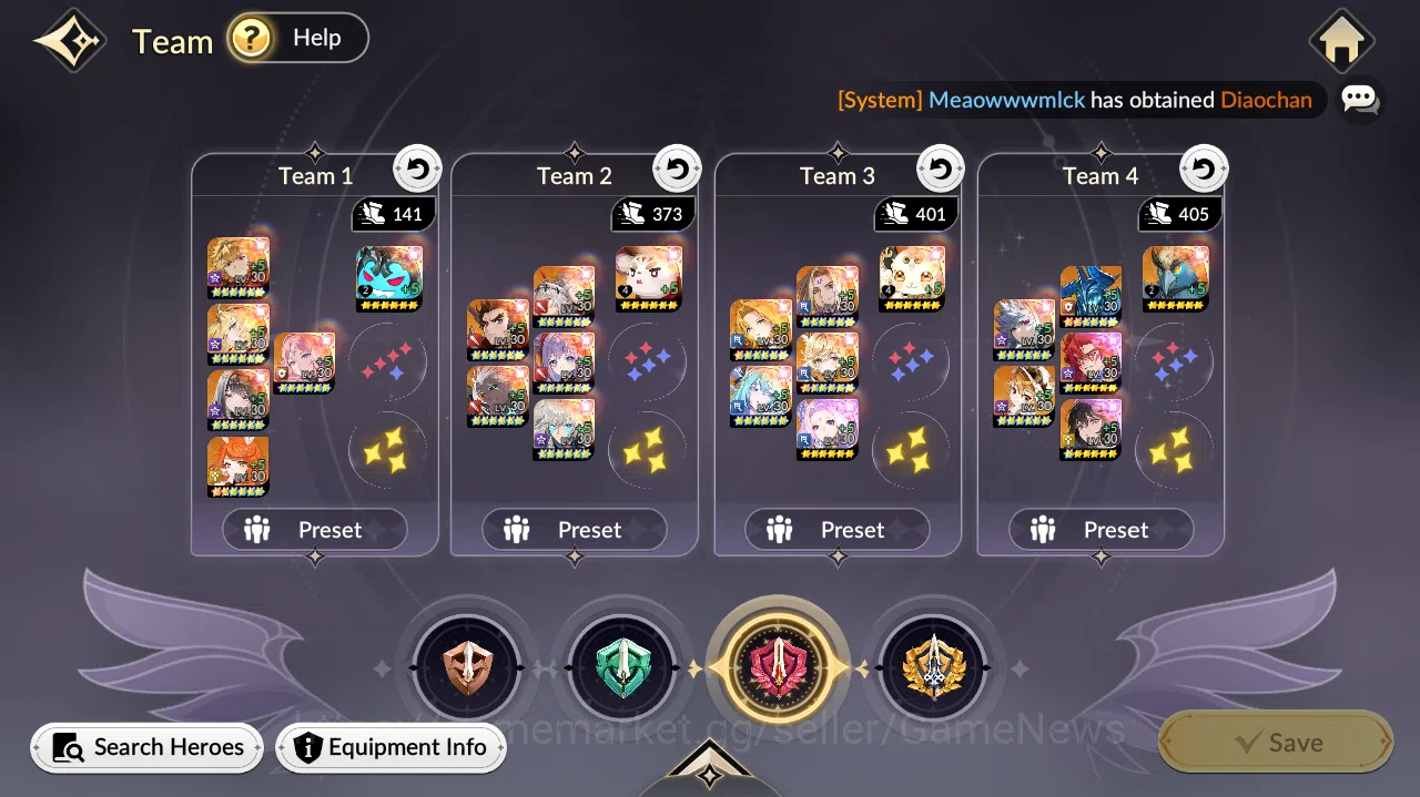 Seven Knights Re:Birth Accounts GLOBAL SEA ENDGAME| Full Ex-7k & 40TC6+ (Freyja,Lu image 13