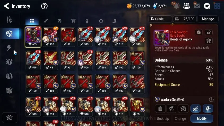 Epic Seven Accounts GLOBAL|UnVerif|6 ML(Salome,Fallen Cecilia,BW Iseri image 15