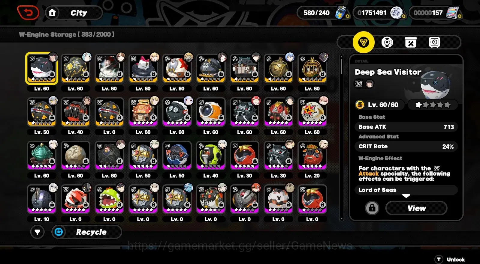 Zenless Zone Zero Accounts Asia ENDGAME| 17 Limit 3 VoidHunter + 2 AoD (YeShu image 4