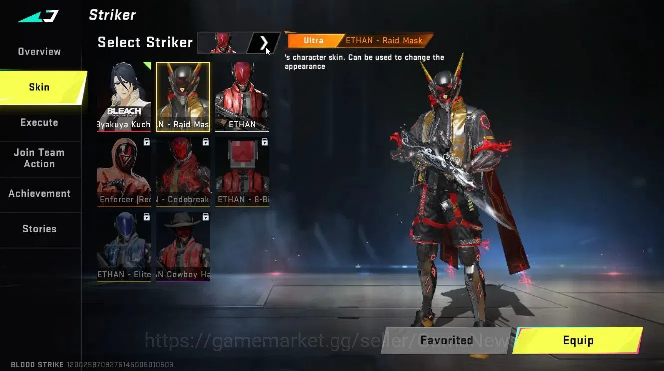 Blood Strike Accounts ASIA|Collab TR [MCX-The Worst]+BLEACH Byakuya|ULTR image 4