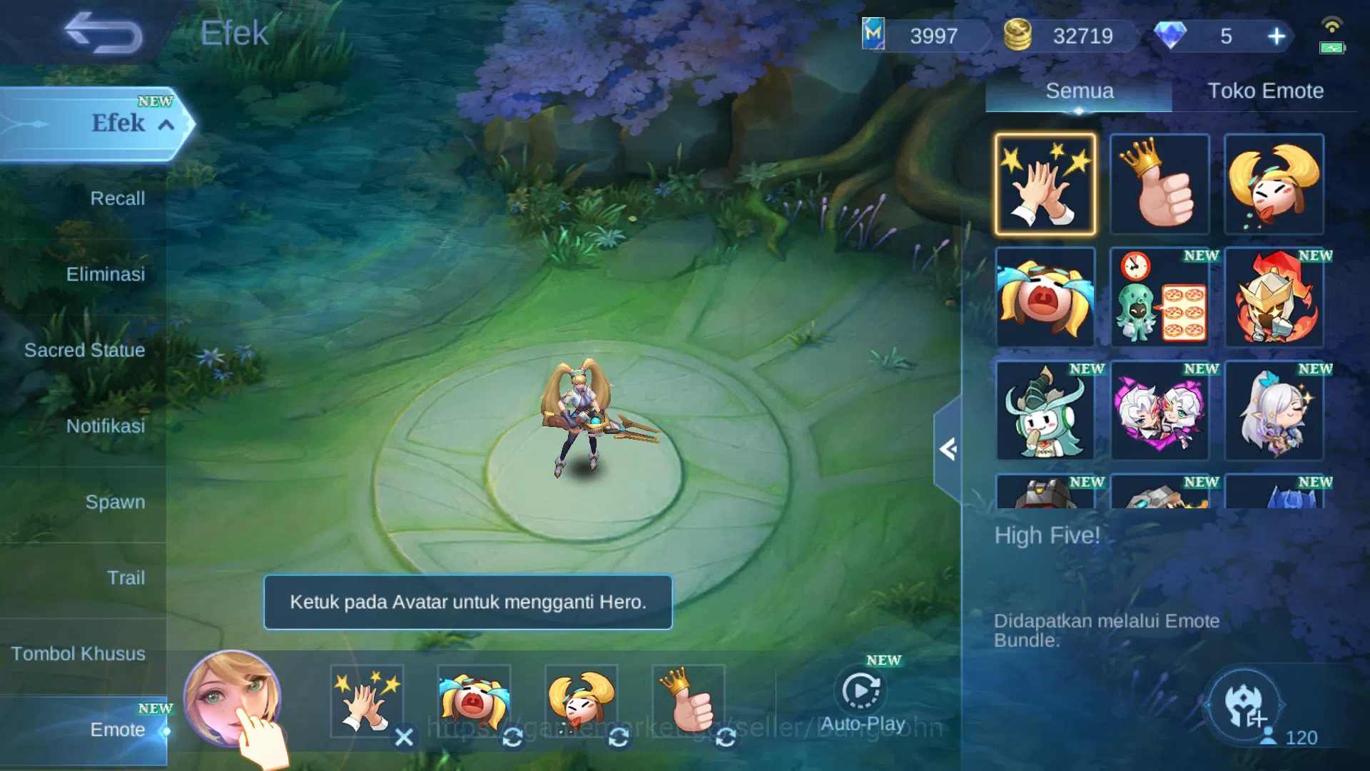 Mobile Legends: Bang Bang Accounts Hero 120 | Skin 227 | Transformers Roger | Sanrio  image 10