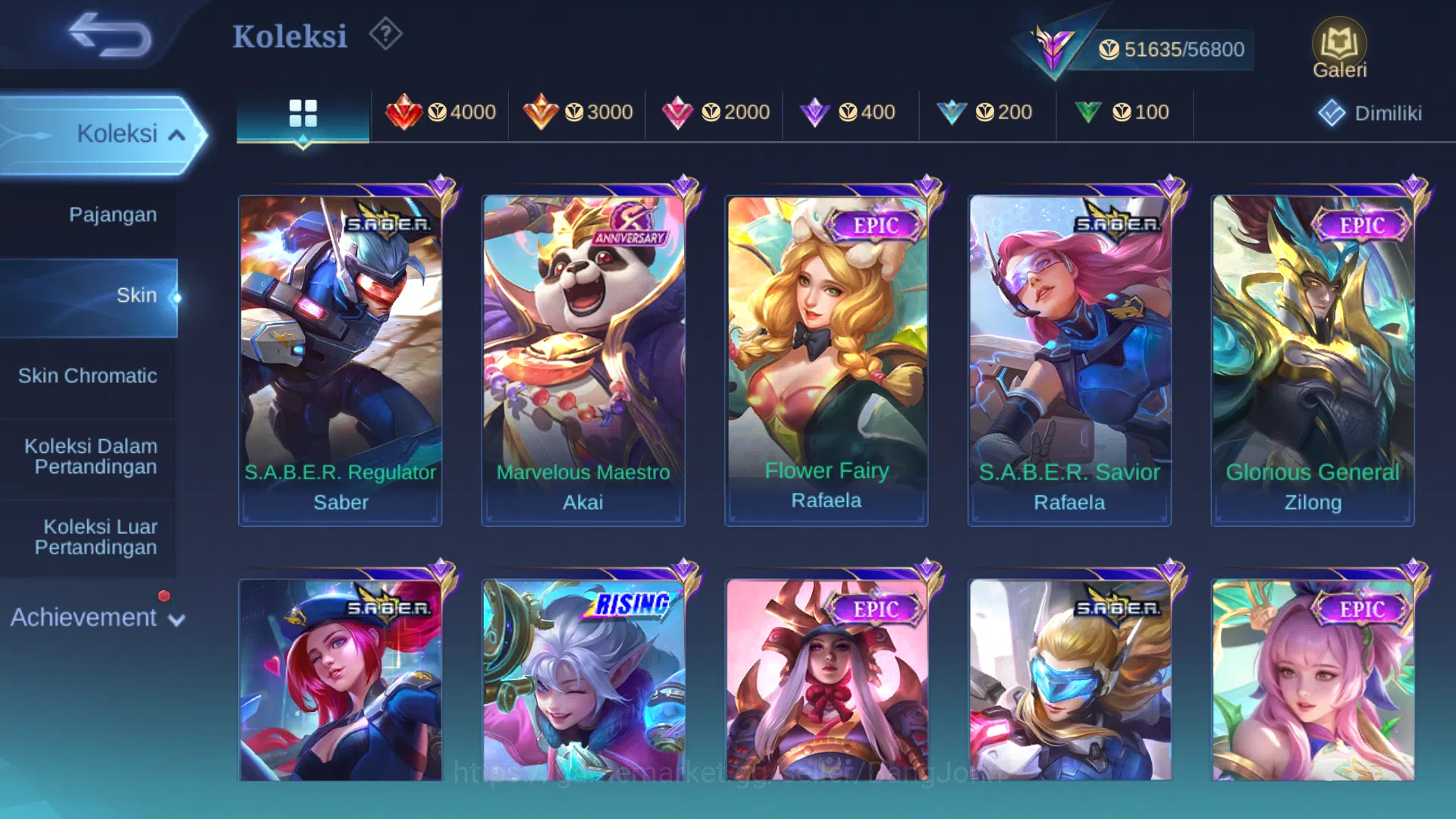 Mobile Legends: Bang Bang Accounts Hero 120 | Skin 227 | Transformers Roger | Sanrio  image 13