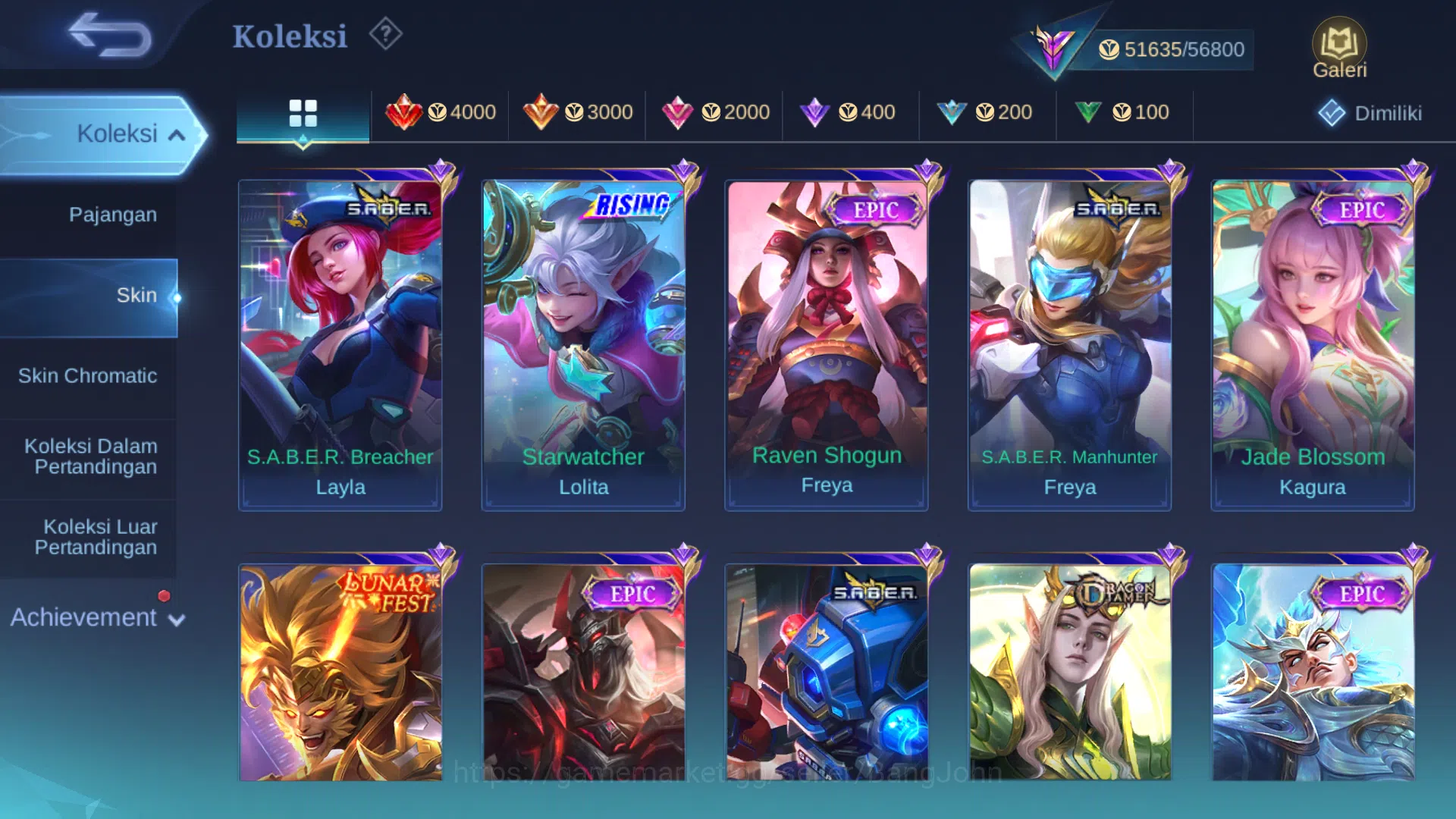 Mobile Legends: Bang Bang Accounts Hero 120 | Skin 227 | Transformers Roger | Sanrio  image 14