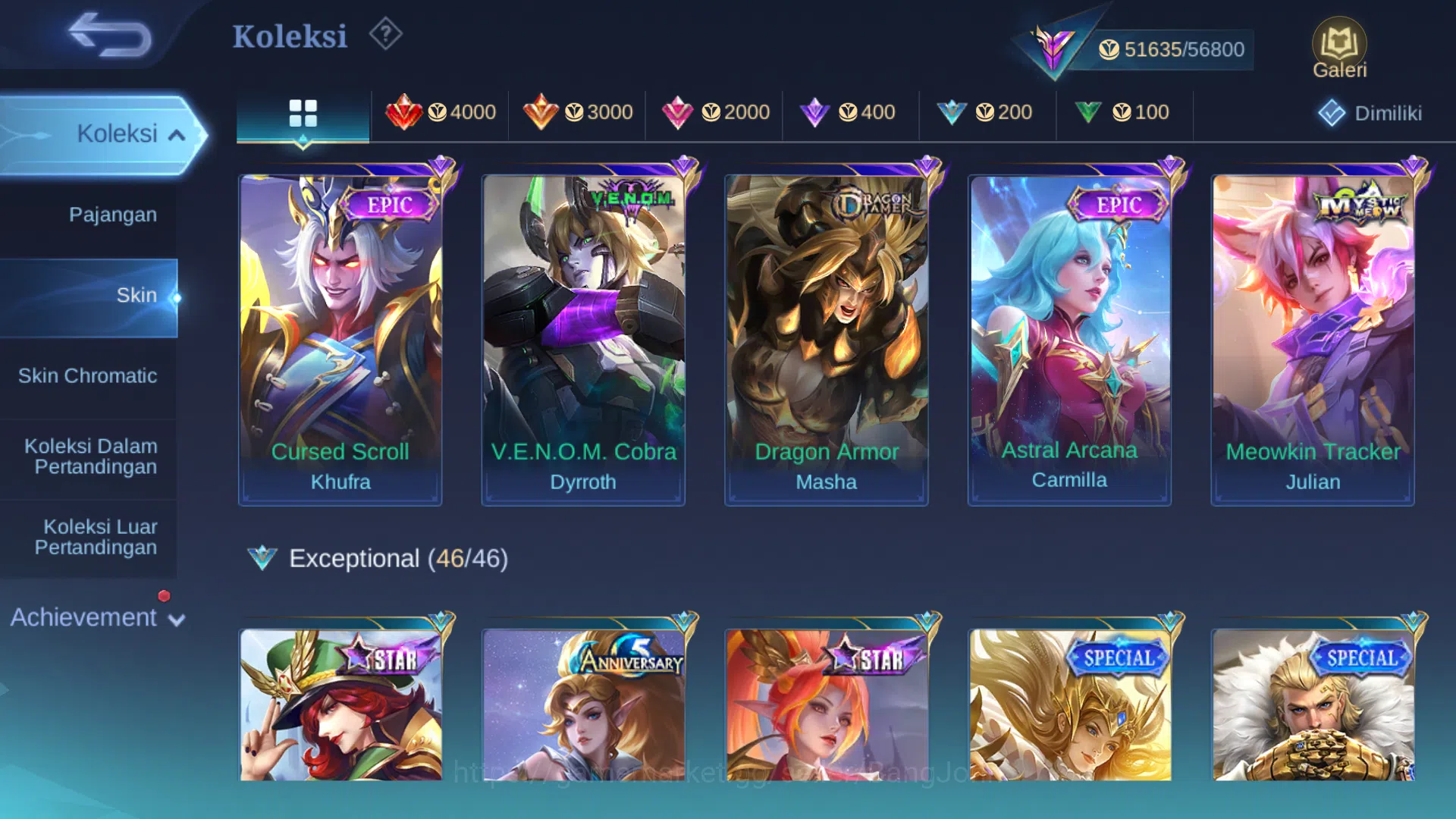Mobile Legends: Bang Bang Accounts Hero 120 | Skin 227 | Transformers Roger | Sanrio  image 18