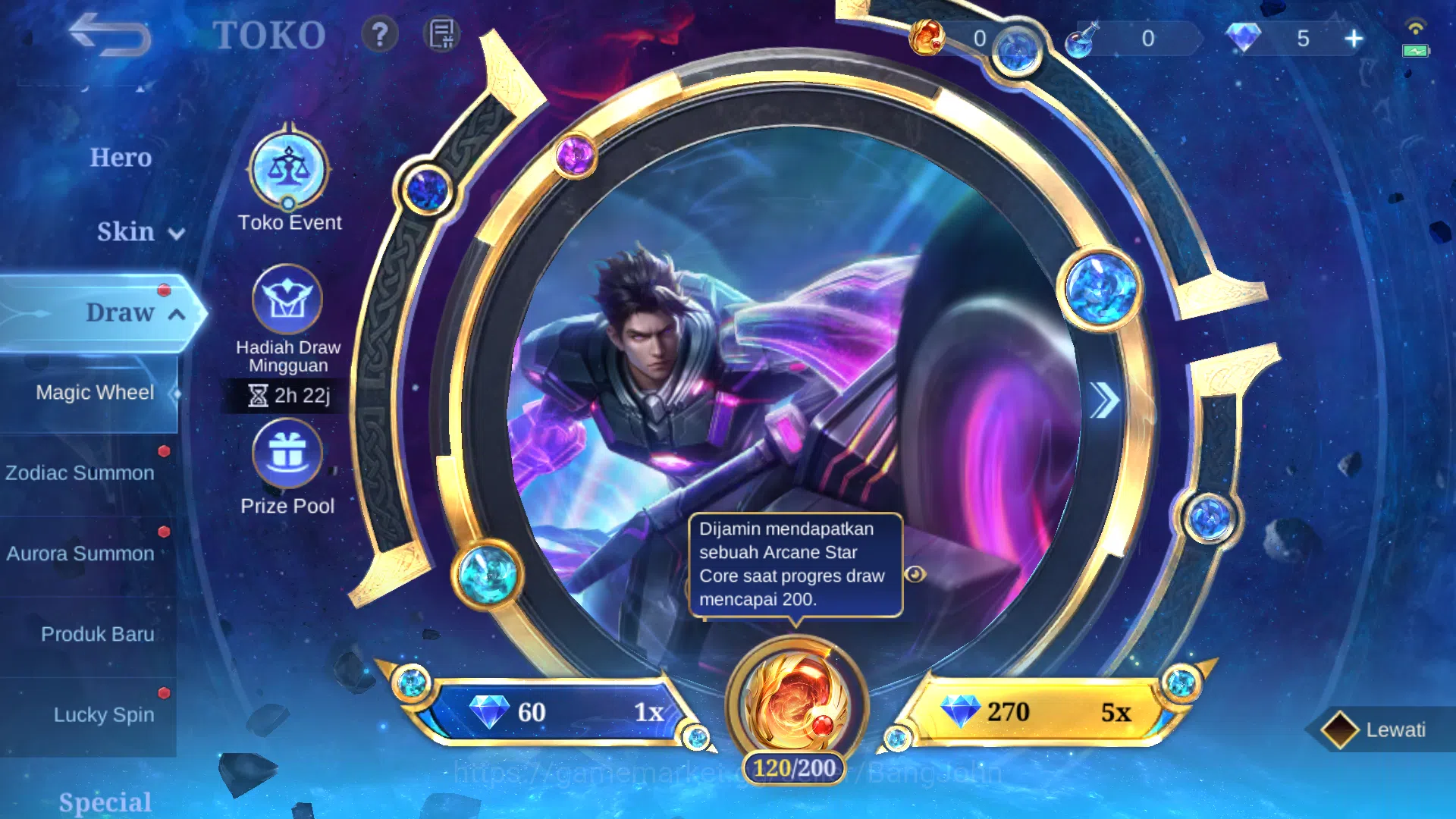 Mobile Legends: Bang Bang Accounts Hero 120 | Skin 227 | Transformers Roger | Sanrio  image 3