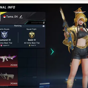 Blood Strike Accounts Collab Skin ASIA|2 Eternal Gun:AUG-Empyrean&D. Eagle|3 Ultra Melee|6 Collab Gun [TR&7DS]|1 Eternal