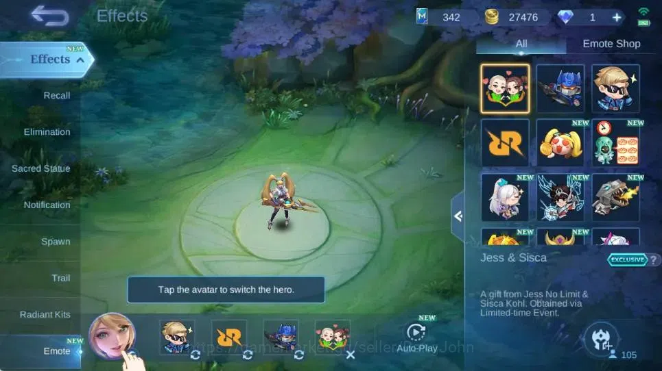 Mobile Legends: Bang Bang Accounts Global|Hero 105|Skin 176|Expert|KOF Karina|Transfo image 2