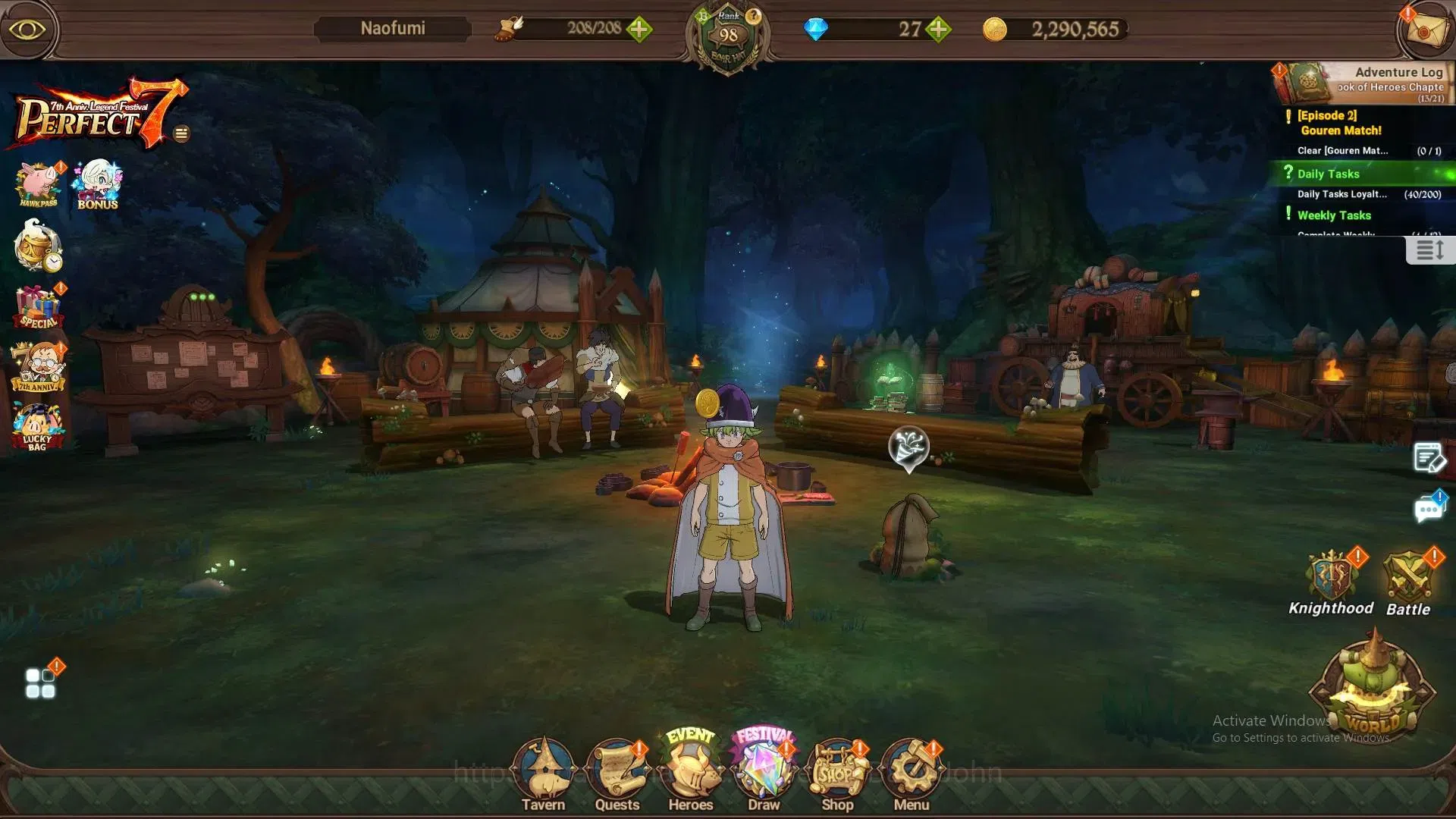 The Seven Deadly Sins: Grand Cross Accounts ASIA | 4.63M CC |LR 7|UR 9|LR Nemesis Meliodas Max image 15