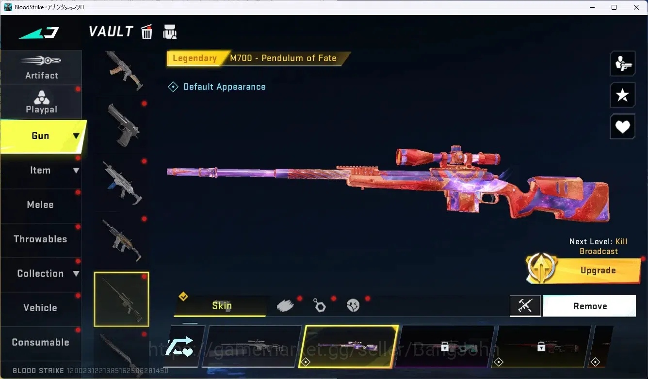 Blood Strike Accounts ASIA|1 Eternal Gun Desert Eagle|2 Collab Gun [TR]| image 10