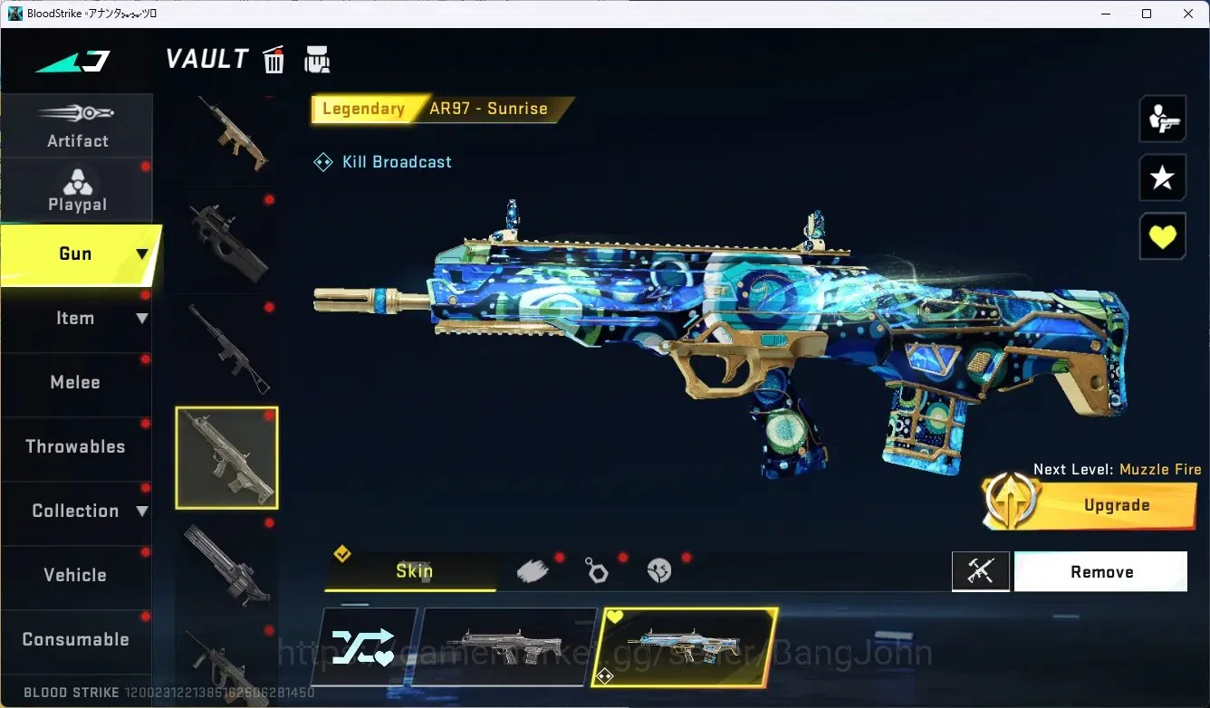 Blood Strike Accounts ASIA|1 Eternal Gun Desert Eagle|2 Collab Gun [TR]| image 13