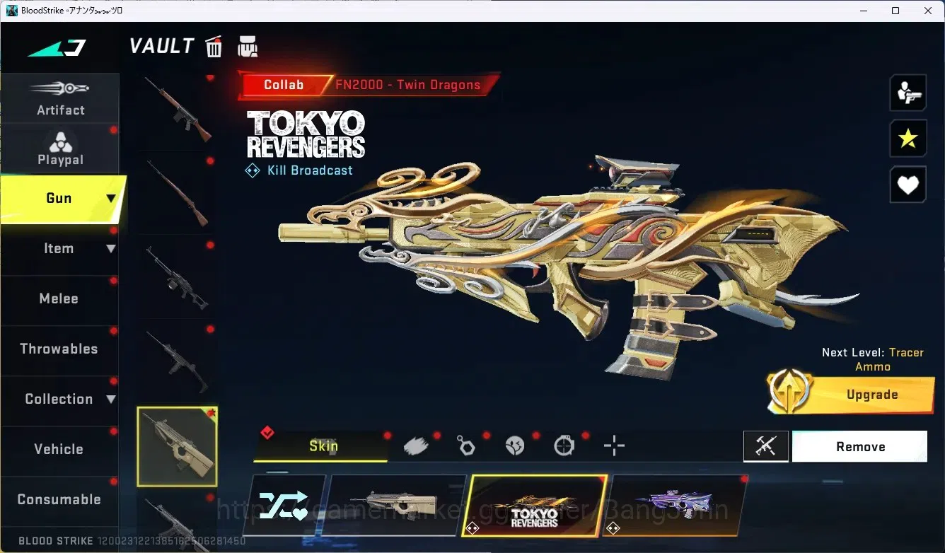 Blood Strike Accounts ASIA|1 Eternal Gun Desert Eagle|2 Collab Gun [TR]| image 17