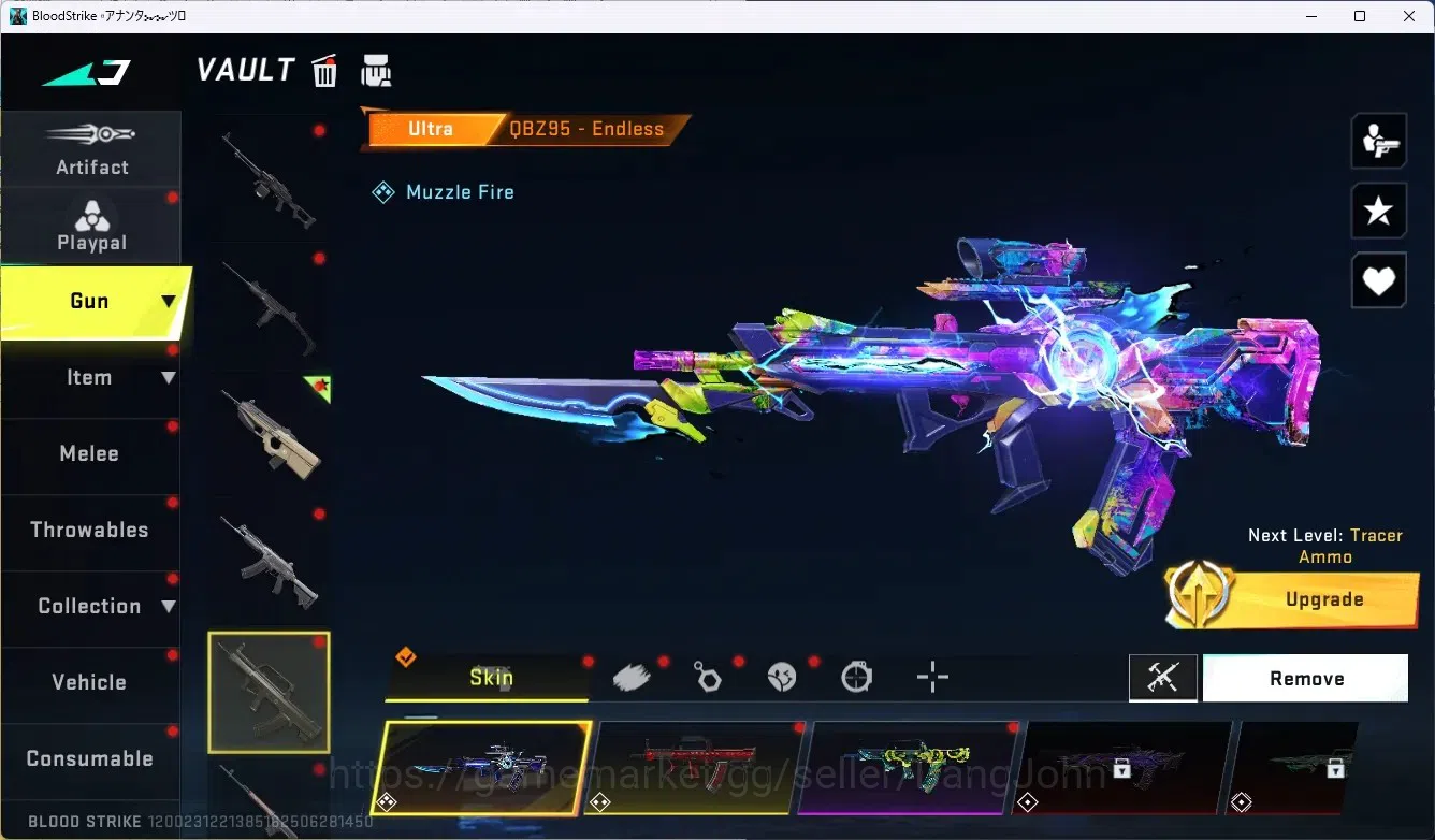 Blood Strike Accounts ASIA|1 Eternal Gun Desert Eagle|2 Collab Gun [TR]| image 18