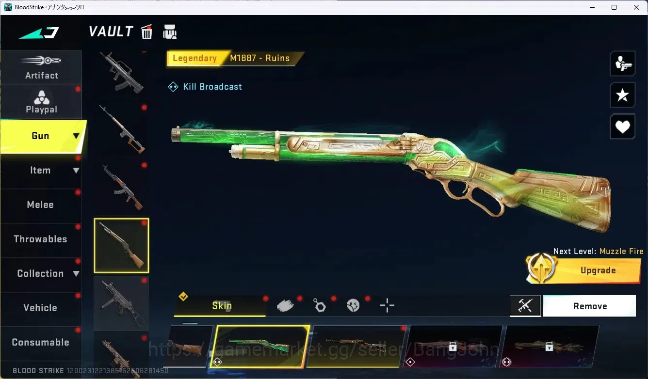 Blood Strike Accounts ASIA|1 Eternal Gun Desert Eagle|2 Collab Gun [TR]| image 20