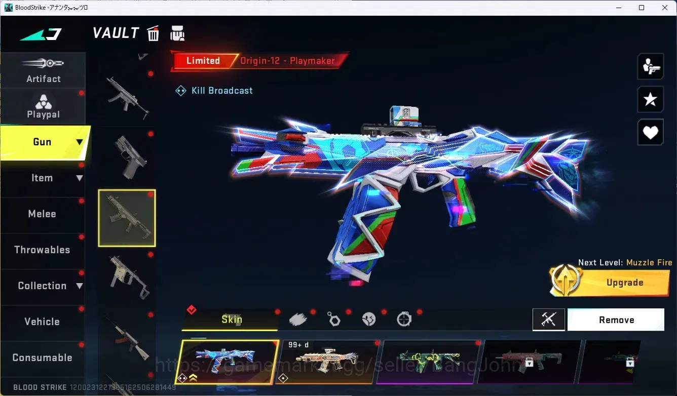 Blood Strike Accounts ASIA|1 Eternal Gun Desert Eagle|2 Collab Gun [TR]| image 4