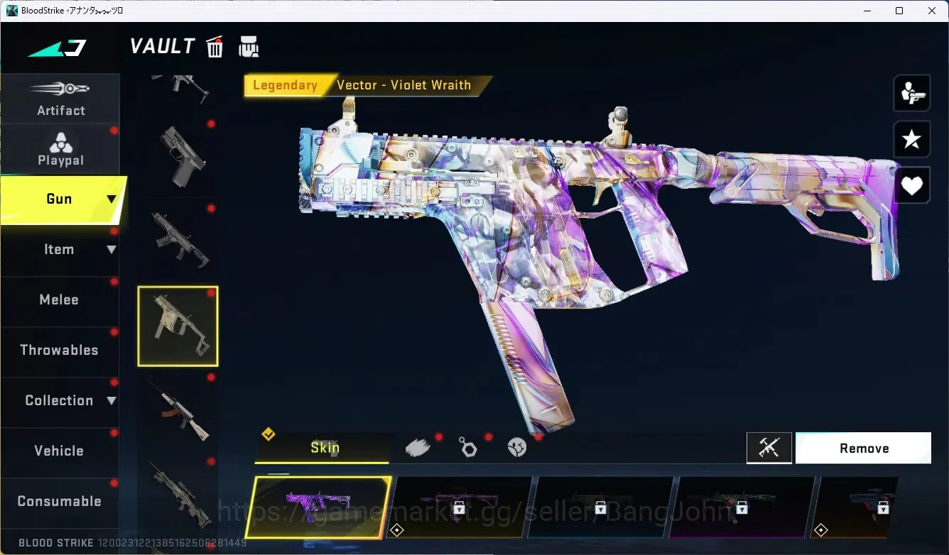 Blood Strike Accounts ASIA|1 Eternal Gun Desert Eagle|2 Collab Gun [TR]| image 5