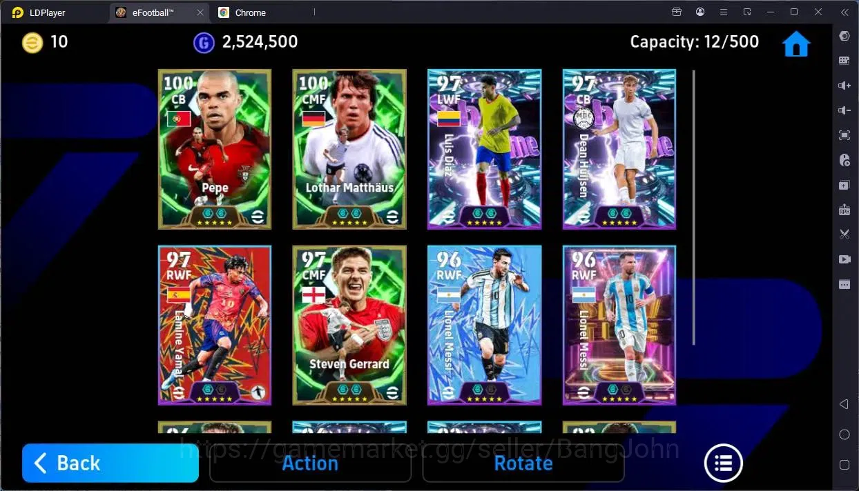 eFootball Accounts Legends & Iconic Players Mobile |PW 3160|Epic Pepe,Matthäus,Gerrard,Shevchenko,Hazzard|Showtime 4