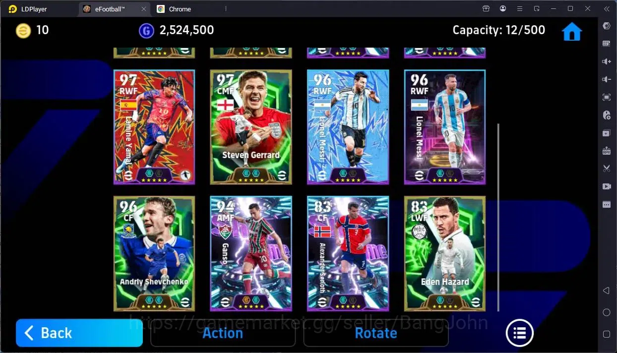 eFootball Accounts Legends & Iconic Players Mobile |PW 3160|Epic Pepe,Matthäus,Gerrard,Shevchenko,Hazzard|Showtime 5