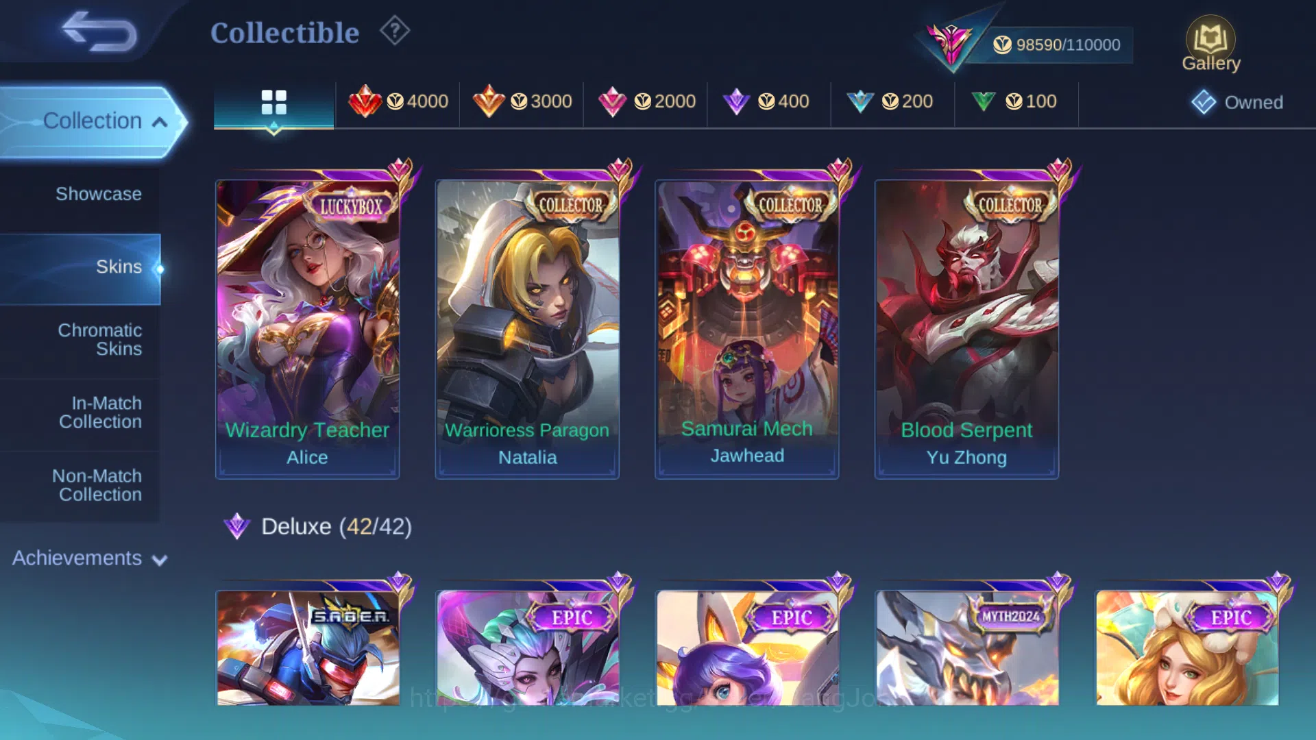 Mobile Legends: Bang Bang Accounts Hero 131 | Skin 328 | Legend Franco | Kof Gusion | image 10
