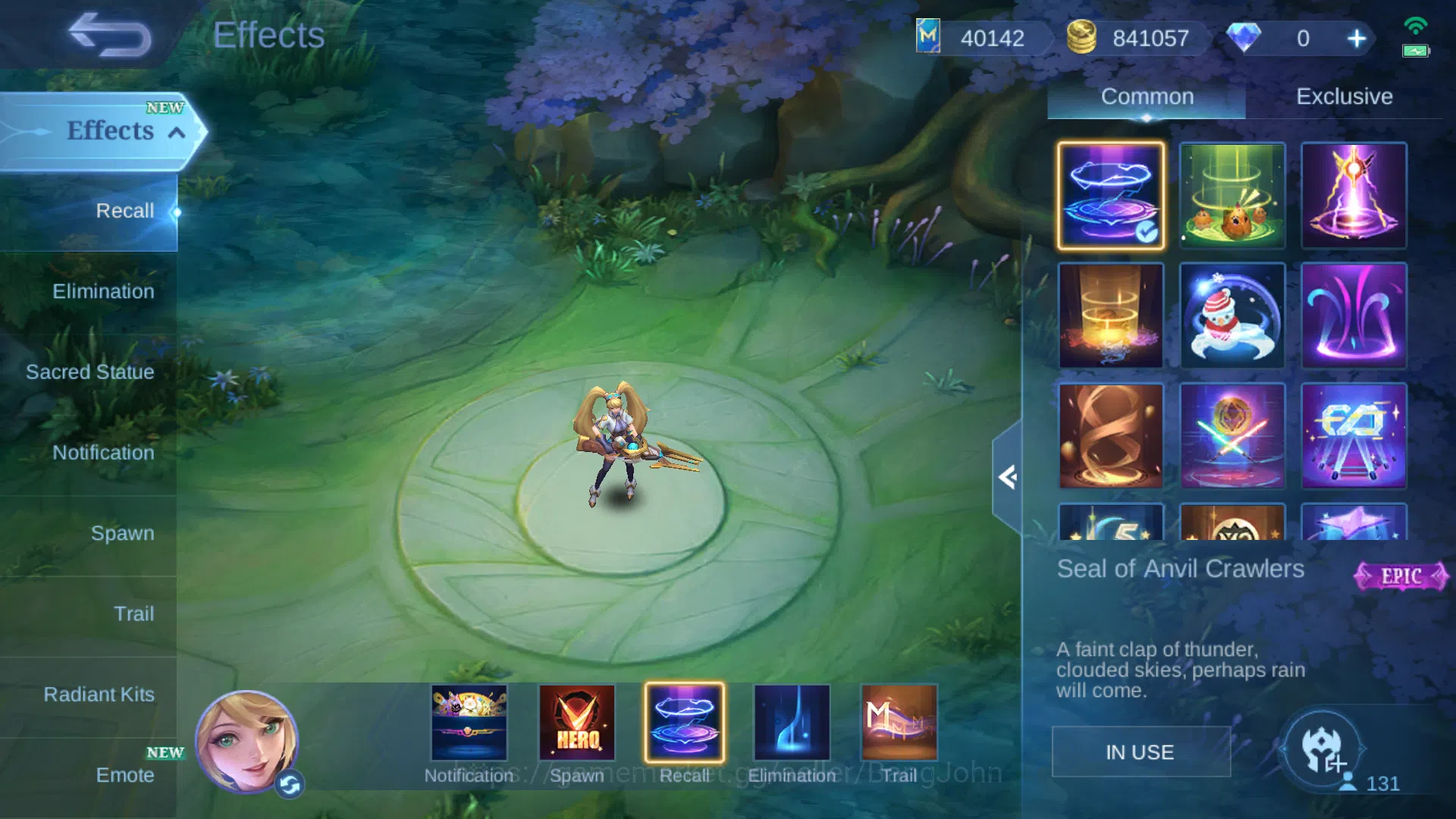 Mobile Legends: Bang Bang Accounts Hero 131 | Skin 328 | Legend Franco | Kof Gusion | image 3