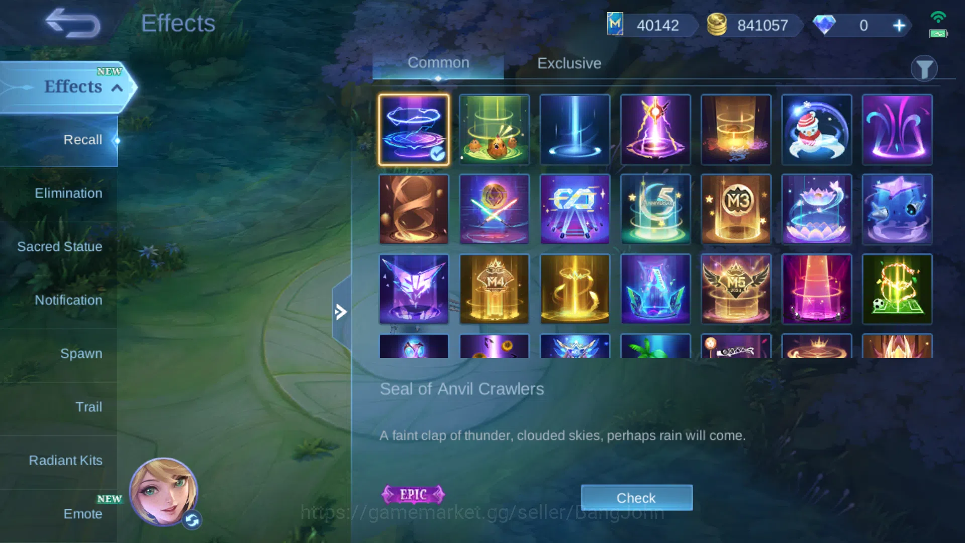 Mobile Legends: Bang Bang Accounts Hero 131 | Skin 328 | Legend Franco | Kof Gusion | image 4