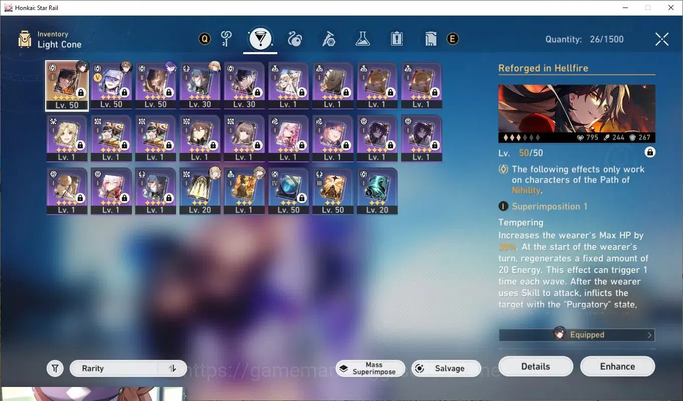 Honkai Star Rail Accounts Others ASIA|Kafka L20 (LC L20)|Dan Heng IL L20 (LC L20)|Blade L20|Huohuo L20|Ruan Mei L20|Black 16
