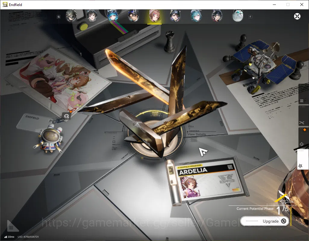 Arknights: Endfield Accounts ASIA|Lv45|6SSR(3Limited)+7(*6WP)|ZhuangFangyi,Gilb image 10