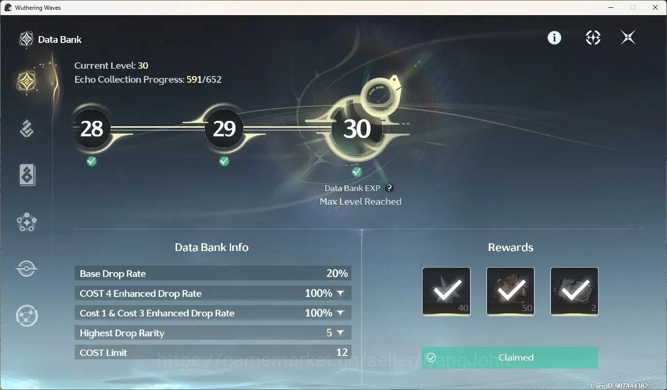 Wuthering Waves Accounts SEA|UL 54|Rank 6|4 Char Limited [Hiyuki Rc1,Mornye image 11