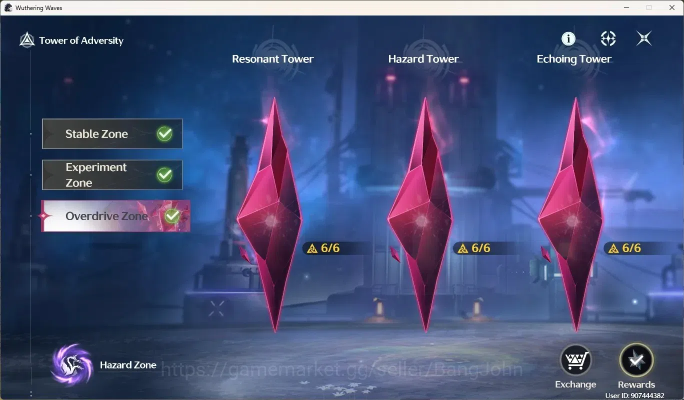 Wuthering Waves Accounts SEA|UL 54|Rank 6|4 Char Limited [Hiyuki Rc1,Mornye image 13