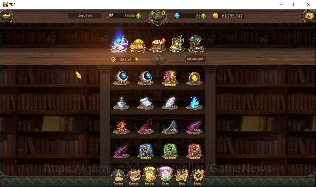 The Seven Deadly Sins: Grand Cross Accounts Global|1,1M CC|3 LR+5 UR|Brunhild,Helbram,Elizabet image 12