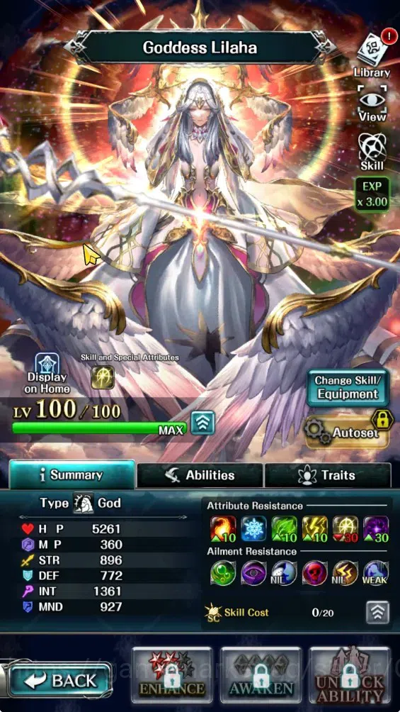 Last Cloudia Accounts GLOBAL|Rank 7|Collab Brave Frontier (Fire God Varg image 2