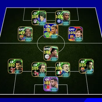 eFootball Accounts Legends & Iconic Players EFOOTBALL DREAM ACCOUNT | EPIC SAMUEL ETOO,RONALDINHO,MESSI PACK,NEYMAR JR,F