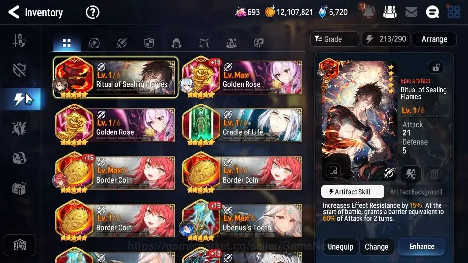 Epic Seven Accounts ASIA|NewEra|24 ML(Notos,LOTScales,Har setti,Etc)+R image 17