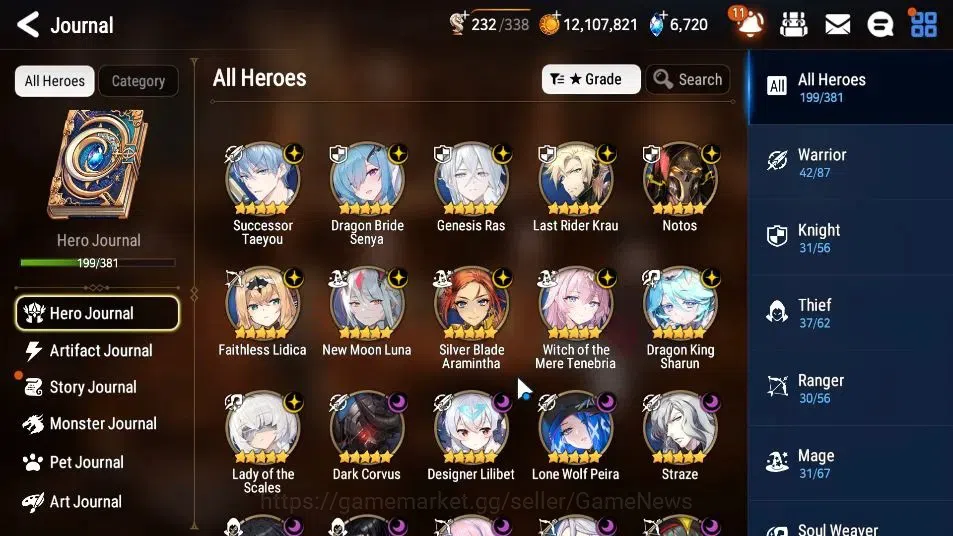 Epic Seven Accounts ASIA|NewEra|24 ML(Notos,LOTScales,Har setti,Etc)+R image 6