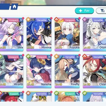 Stella Sora Accounts Global Lv 40|12 SSR 7Limit|Willow,Shia,Fuyuka,Otoha,Chitose,Wraith,Firefly|16SSR Disc|10K SDust,32