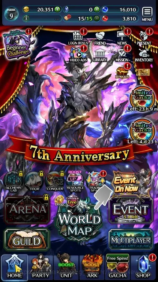 Last Cloudia Accounts Others GLOBAL|Rank 9|Starter|Top Tier Unit [Demon Lord Judecca-Samekh,Goddess Lilaha]| 8 SSR Ark|Code 4