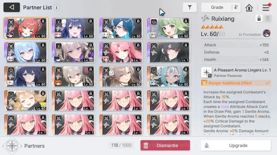 Chaos Zero Nightmare Accounts GLOBAL Lv56|16 18