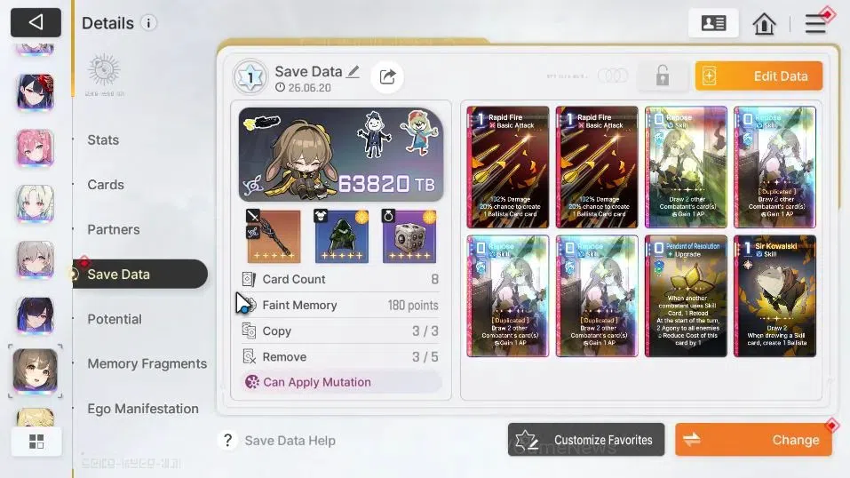 Chaos Zero Nightmare Accounts GLOBAL Lv56|16 7
