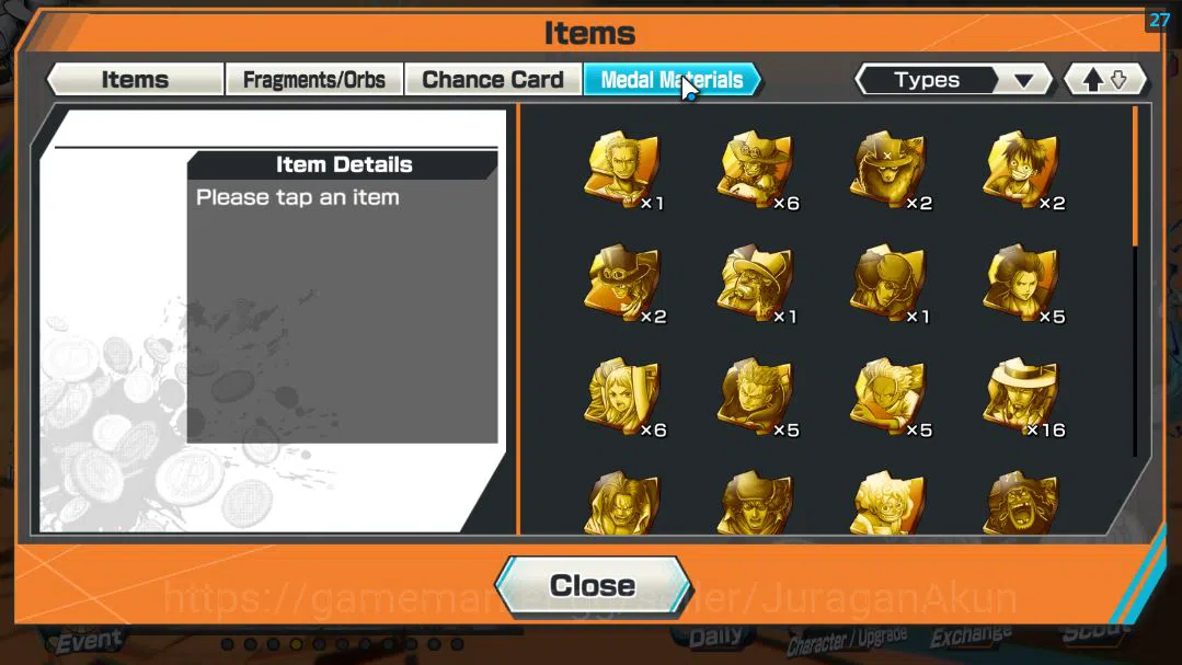 One Piece Bounty Rush Accounts Starter Global |4 EX META|Film Z Zephir,Blackbeard Kuzan,Kaido's Son Yamato,Awaken Form Rob 11