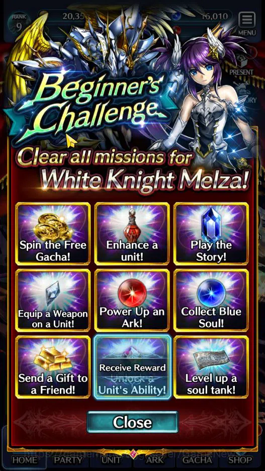 Last Cloudia Accounts GLOBAL|Rank 9|Top Tier Unit [Arkh King of Dragon,G image 5