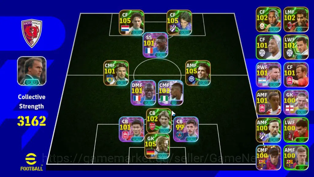 eFootball Accounts Mobile|Edged Crossing(Serginho),PhenomePass(Lothar image 1