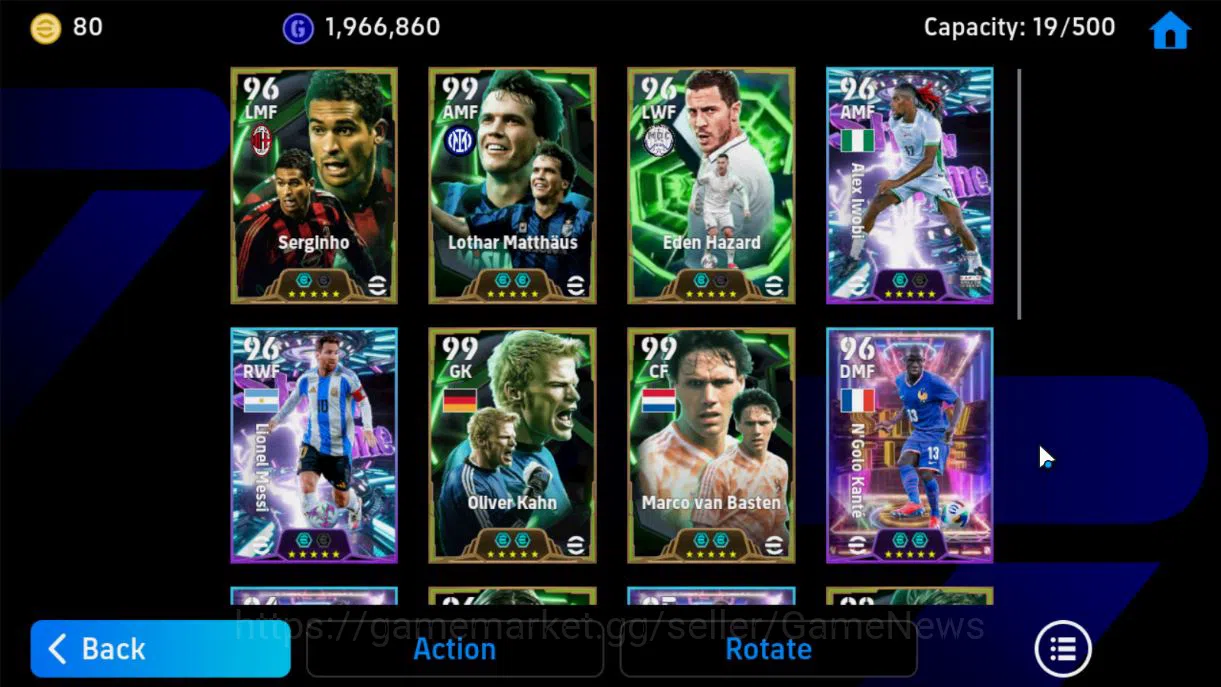 eFootball Accounts Mobile|Edged Crossing(Serginho),PhenomePass(Lothar image 12