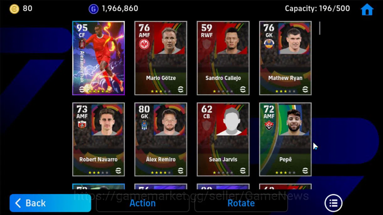 eFootball Accounts Mobile|Edged Crossing(Serginho),PhenomePass(Lothar image 4